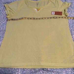 Sonoma Woman’s Yellow Shirt NWT XL